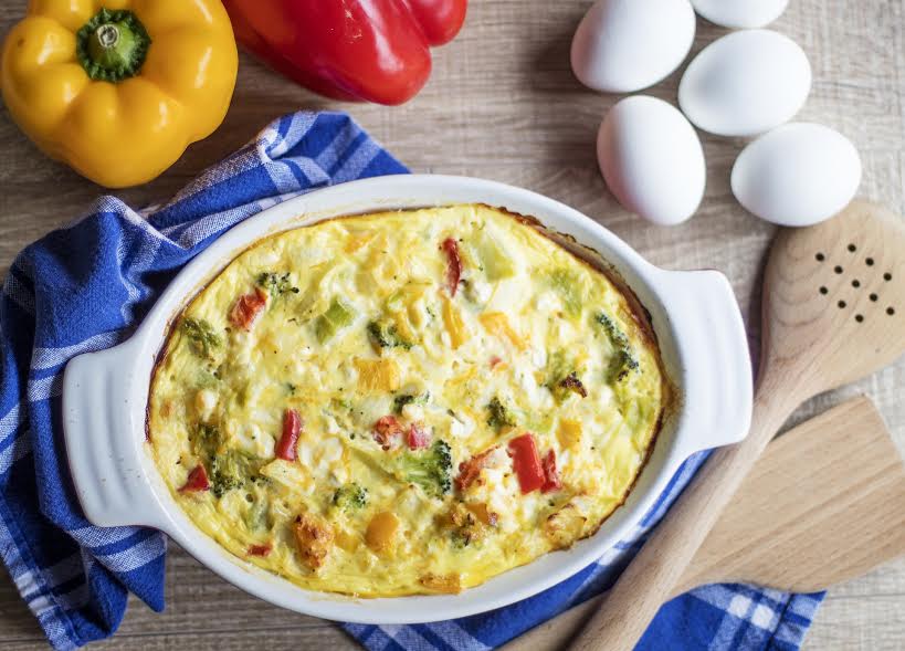 Hoy cenamos quiche de verduras