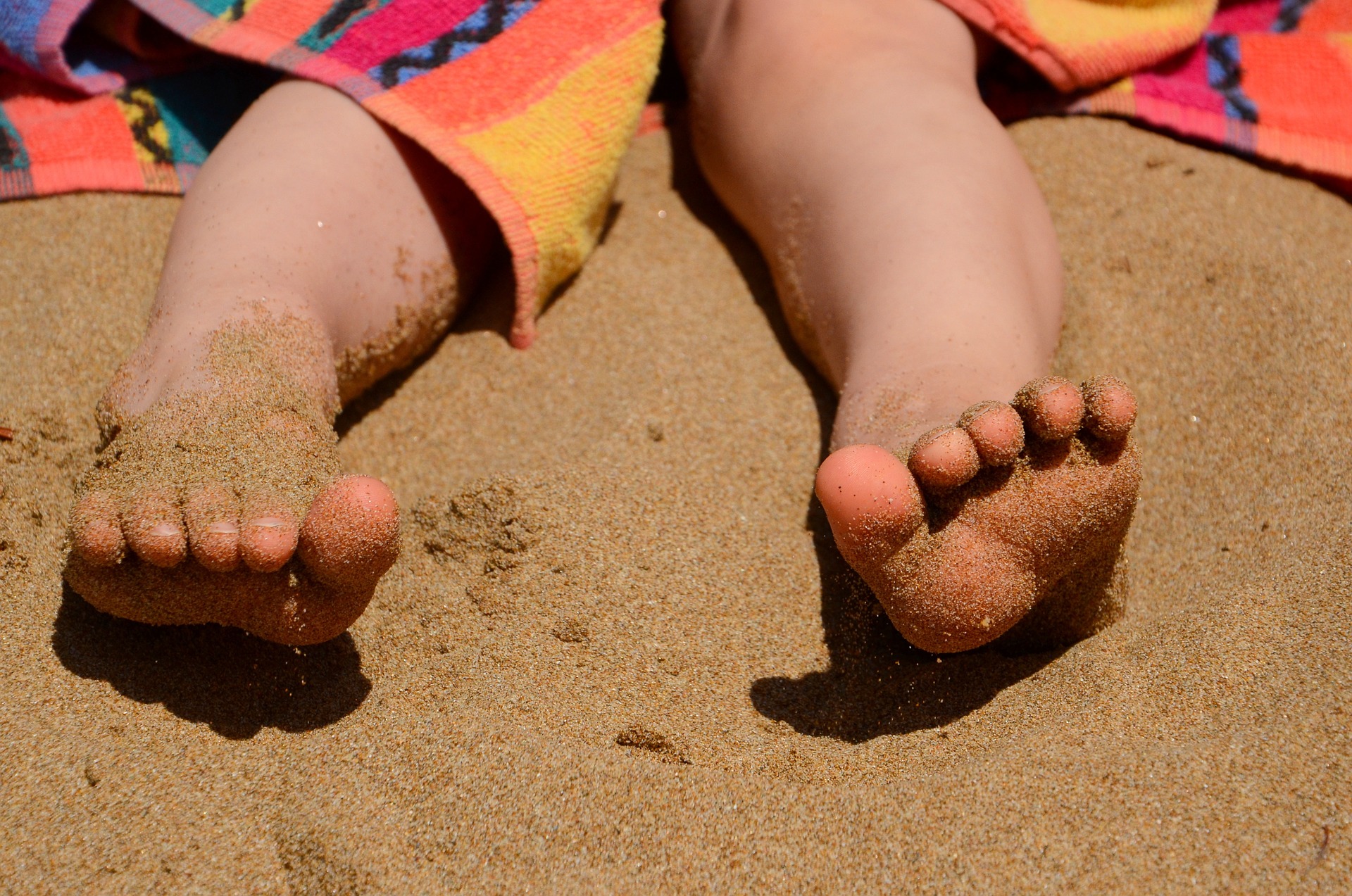 Toallas Infantiles. Ventaja sobre las ventajas infantiles de playa.